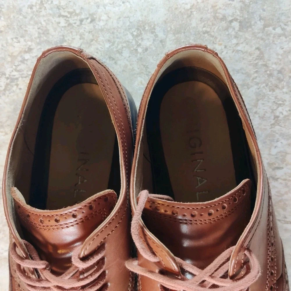 Cole Haan Men's Grand Shortwing Oxford Woodbury Java C26472 US 11.5 W